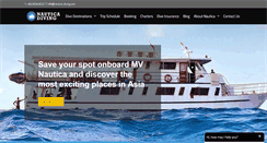 Desktop Screenshot of nautica-diving.com